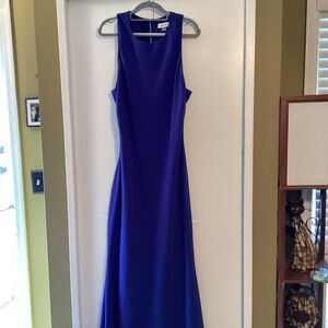Calvin Klein Vibrant Blue Maxi Dress